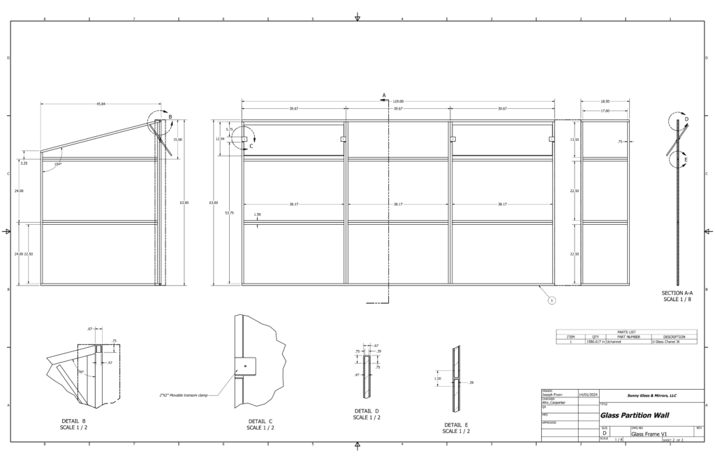 Metal Shops Shop Drawings Services Fineline Millwork Drawings