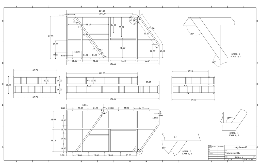 Podium Karaoke Stage Design BY Fineline millwork Drawing