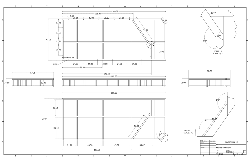 Podium Karaoke Stage Design BY Fineline millwork Drawing