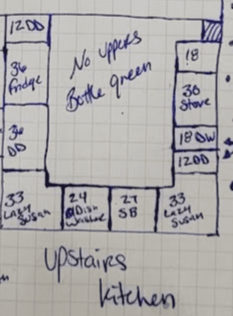 Custom Cabinet Floor Plan